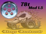 78t Mod 1.5 open spur gear