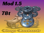 78t Mod 1.5 open spur gear