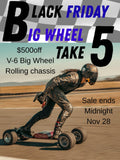 V-6 Big Wheel Rolling Chassis Use code take5 on checkout